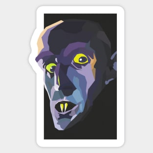 Nosferatu ART Count Orlok Sticker